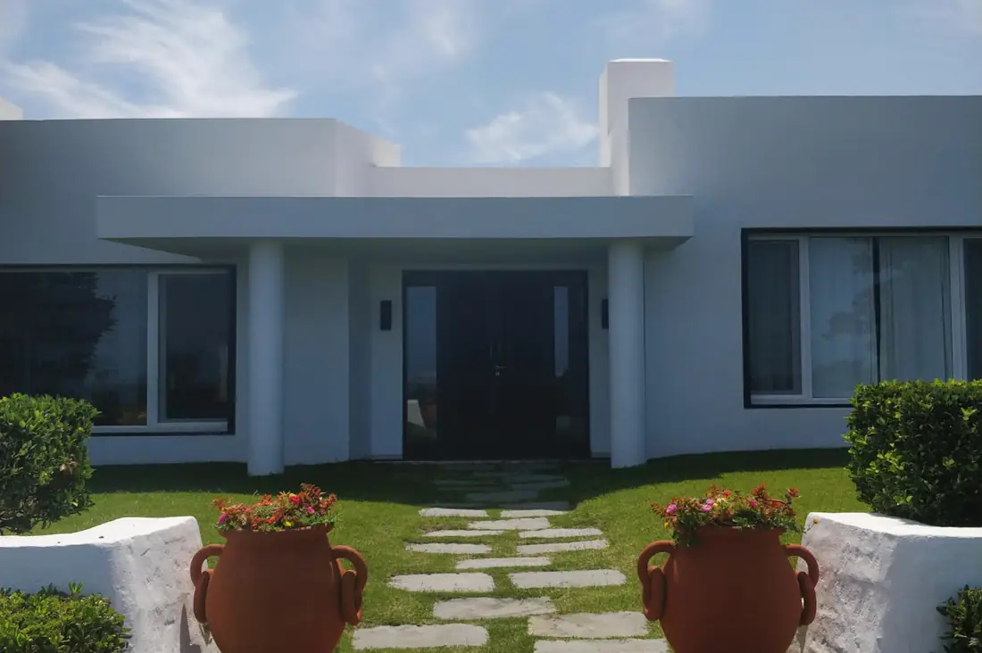 Exterior de lujo elegante